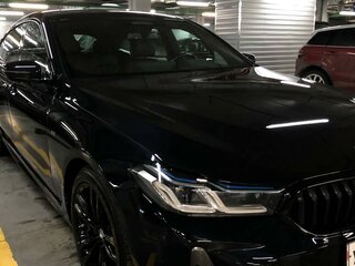2020 BMW 6 серии Gran Turismo 630d xDrive IV (G32) Рестайлинг, чёрный, 6200000 рублей, вид 3