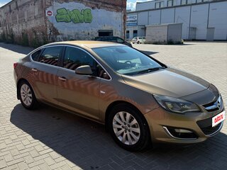 2012 Opel Astra J Рестайлинг, золотистый, 990000 рублей, вид 3