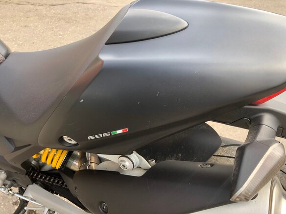 2012 Ducati Monster 696, чёрный, 450000 рублей - вид 18