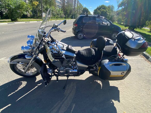 2008 Honda Shadow 750, серебристый, 500000 рублей - вид 13