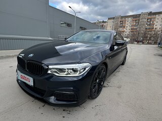 2017 BMW 5 серии 530d xDrive VII (G30/G31/G38), чёрный, 3700000 рублей, вид 2