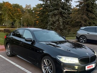 2017 BMW 5 серии 530d xDrive VII (G30/G31/G38), чёрный, 3300000 рублей, вид 2