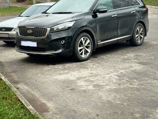 2019 Kia Sorento III Prime Рестайлинг, чёрный, 2600000 рублей, вид 3