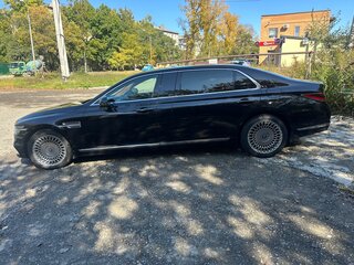 2020 Genesis G90 Limousine I Рестайлинг, чёрный, 6950000 рублей, вид 2