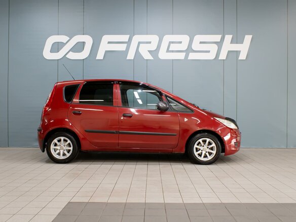 2008 Mitsubishi Colt VI (Z20/Z30), красный - вид 4