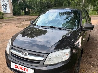 2018 Lada (ВАЗ) Granta I, чёрный, 350000 рублей, вид 2