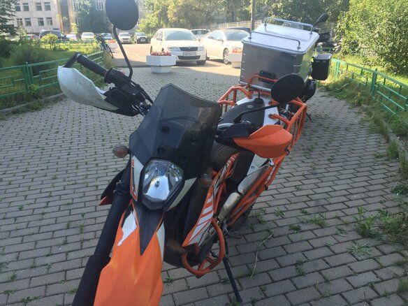 2013 KTM 690 Enduro, оранжевый - вид 5