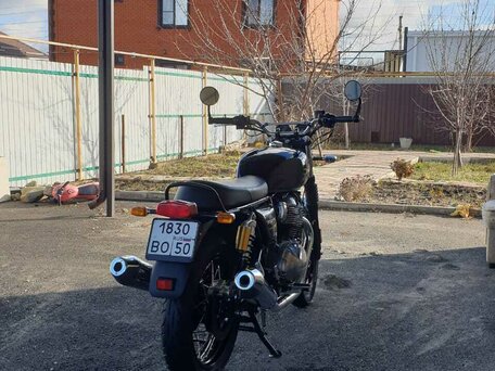 2024 Royal Enfield Interceptor 650, чёрный, 650000 рублей, вид 4