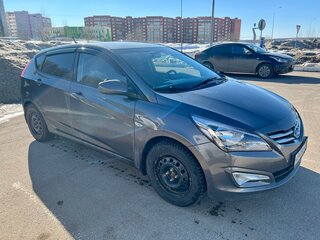 2016 Hyundai Solaris I Рестайлинг, серый, 890000 рублей, вид 5