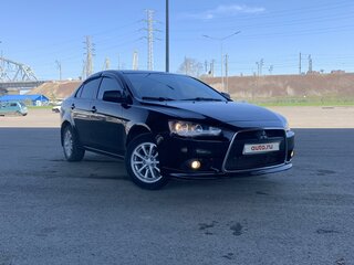 2012 Mitsubishi Lancer X Рестайлинг, чёрный, 990000 рублей, вид 2