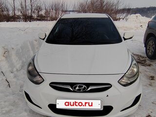 2014 Hyundai Solaris I, белый, 699999 рублей, вид 1