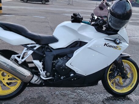 2007 BMW K 1200 S, белый, 610000 рублей, вид 2