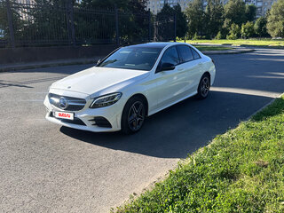 2020 Mercedes-Benz C-Класс 200 IV (W205) Рестайлинг, белый, 3750000 рублей, вид 4