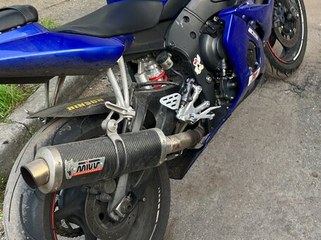 2003 Yamaha YZF-R6, синий, 400000 рублей, вид 5
