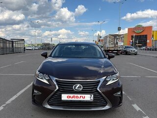 2016 Lexus ES 250 VI Рестайлинг, коричневый, 3150000 рублей, вид 2