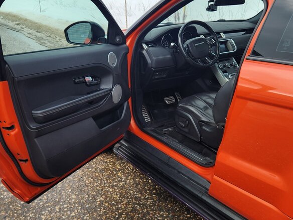 2015 Land Rover Range Rover Evoque 9-speed I, оранжевый, 1750000 рублей - вид 4