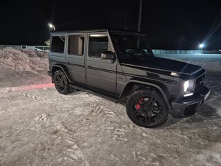 2015 Mercedes-Benz G-Класс AMG 63 AMG I (W463) Рестайлинг 3, чёрный, 5900000 рублей, вид 3