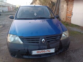 2007 Renault Logan I, синий, 255000 рублей, вид 2