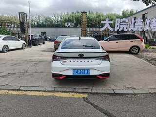 2022 Hyundai Elantra VII (CN7), белый, 1515000 рублей, вид 5