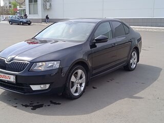 2013 Skoda Octavia III (A7), чёрный, 1250000 рублей, вид 2