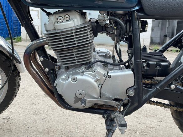 2001 Honda CB 400SS, синий - вид 8