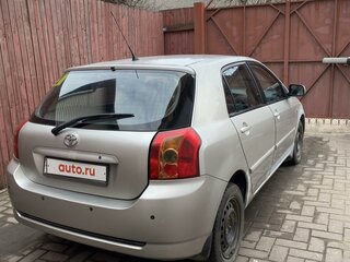2004 Toyota Corolla IX (E120, E130), серебристый, 370000 рублей, вид 4