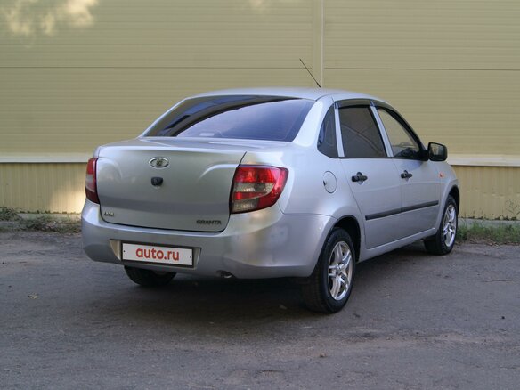 2013 Lada (ВАЗ) Granta I, серебристый - вид 6