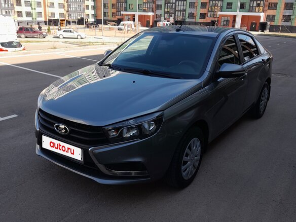 2019 Lada (ВАЗ) Vesta I, серый, 1125000 рублей