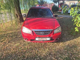 2005 Kia Cerato I, красный, 160000 рублей, вид 1