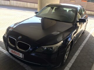 2009 BMW 5 серии 520i V (E60/E61) Рестайлинг, синий, 1650000 рублей, вид 1