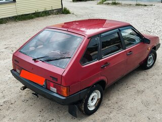 1997 Lada (ВАЗ) 2109, красный, 145000 рублей, вид 5
