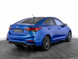 2019 Hyundai Solaris II, синий, 1475000 рублей, вид 5