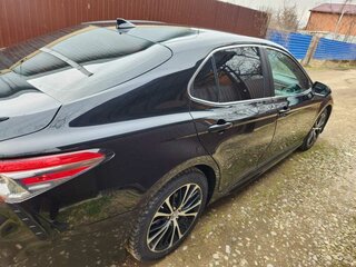 2018 Toyota Camry US Market VIII (XV70), чёрный, 2500000 рублей, вид 3