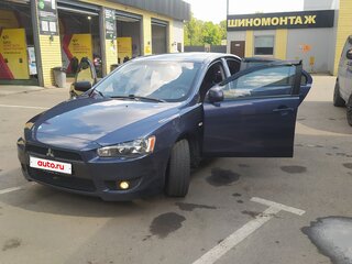 2007 Mitsubishi Lancer X, синий, 520000 рублей, вид 3