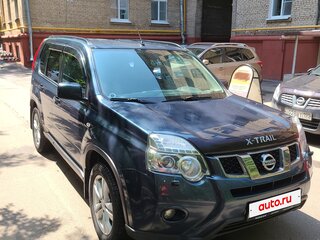 2014 Nissan X-Trail II Рестайлинг, синий, 1400000 рублей, вид 2