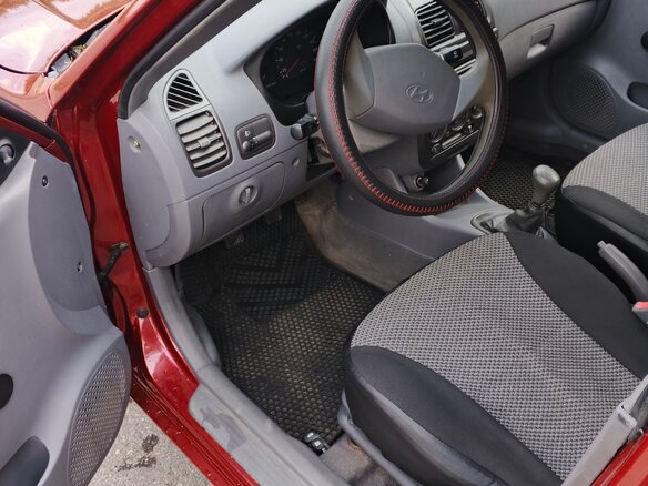 2004 Hyundai Accent ТагАЗ II, красный - вид 6