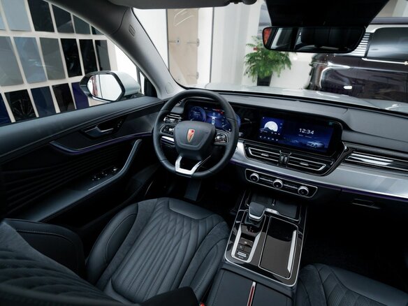 2025 Hongqi HS5 I Рестайлинг, чёрный - вид 7