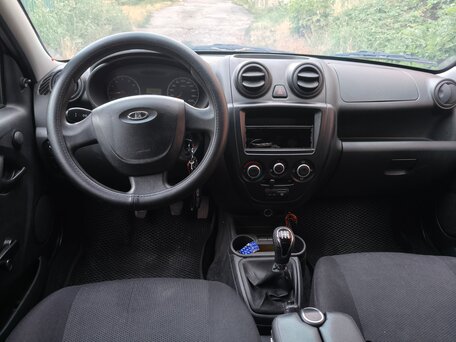 2015 Lada (ВАЗ) Granta I, коричневый, 340000 рублей, вид 5