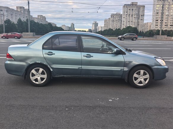2007 Mitsubishi Lancer IX Рестайлинг, зелёный, 195000 рублей - вид 7
