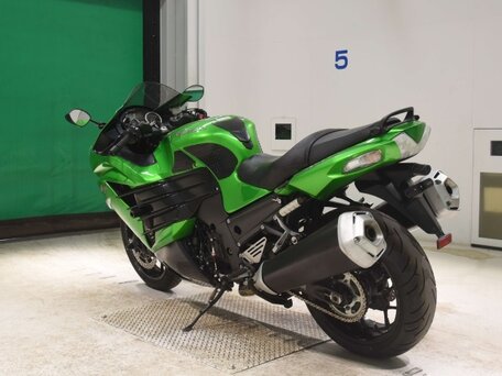 2012 Kawasaki ZX-14R, зелёный, 650000 рублей, вид 5