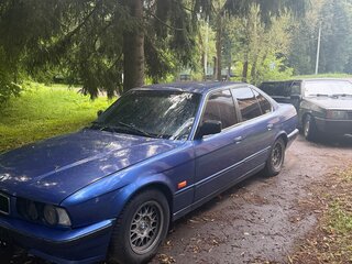 1991 BMW 5 серии 520i III (E34), синий, 200000 рублей, вид 3