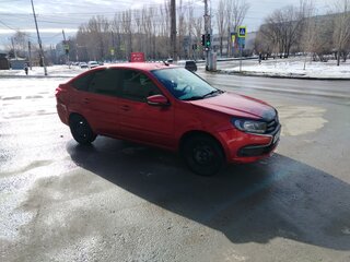 2018 Lada (ВАЗ) Granta I Рестайлинг, красный, 450000 рублей, вид 4