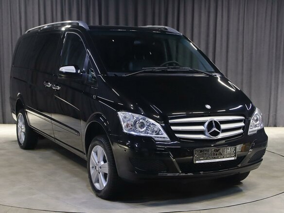 2014 Mercedes-Benz Viano L2 I (W639) Рестайлинг, чёрный - вид 2