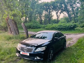 2012 Toyota Camry VII (XV50), чёрный, 1550000 рублей, вид 2