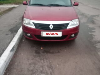 2011 Renault Logan I Рестайлинг, пурпурный, 555000 рублей, вид 1