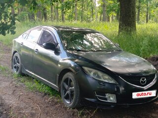 2008 Mazda 6 II (GH), чёрный, 530000 рублей, вид 2