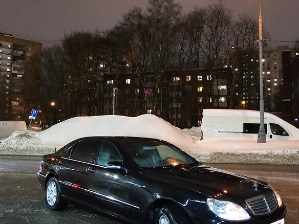 2000 Mercedes-Benz S-Класс 600 Long IV (W220), чёрный, 650000 рублей - вид 3