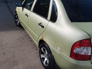 2006 Lada (ВАЗ) Kalina I, серебристый, 150000 рублей, вид 5