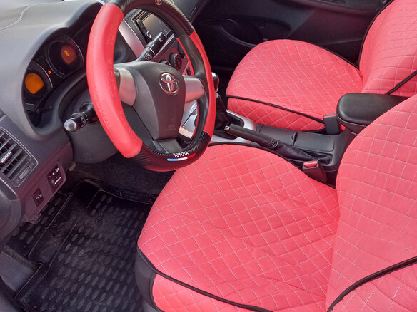 2008 Toyota Corolla X (E140, E150), красный, 650000 рублей - вид 12