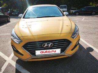 2019 Hyundai Sonata VII (LF) Рестайлинг, жёлтый, 780000 рублей, вид 2